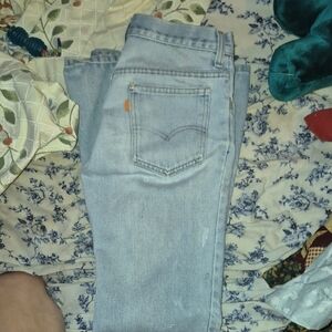 COPY - Levi's Women's Light Blue Bell Bottom Jeans